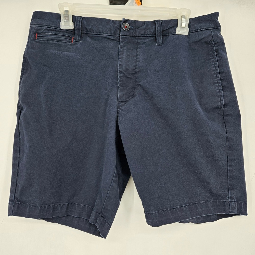 Untuckit Shorts‎ Mens 32 Chino Front Casual Preppy St Vincent Blue